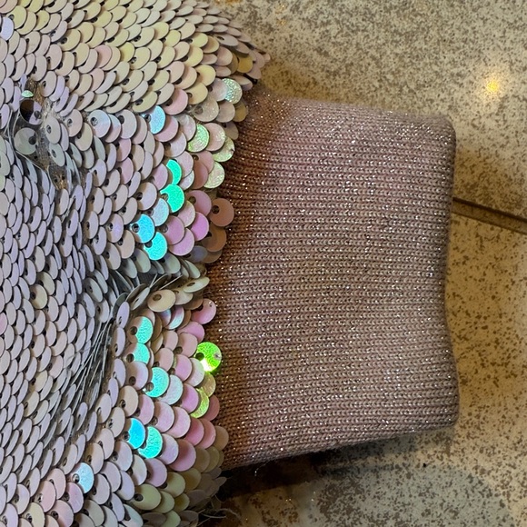 Lola and the Boys Sequins Flip Care Bear Bomber Jacket Size 4 - Picture 7 of 13